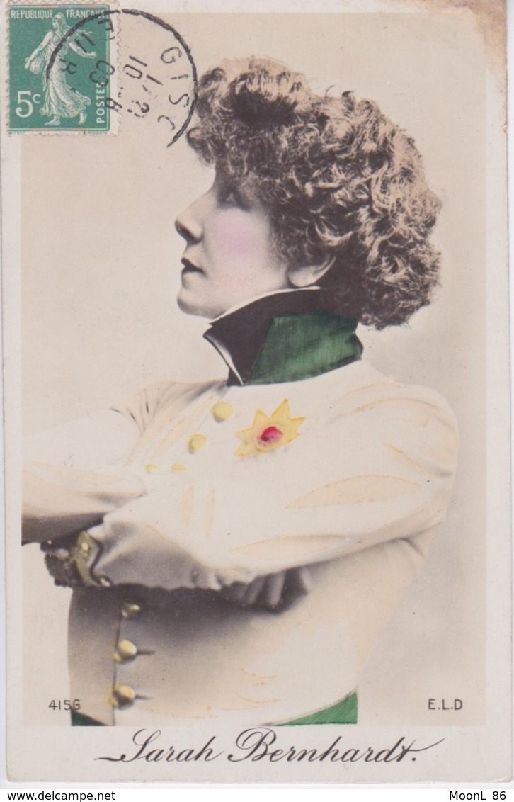 CPA FEMME CELEBRE - Sarah BERNHARDT - ARTISTE - Artisti