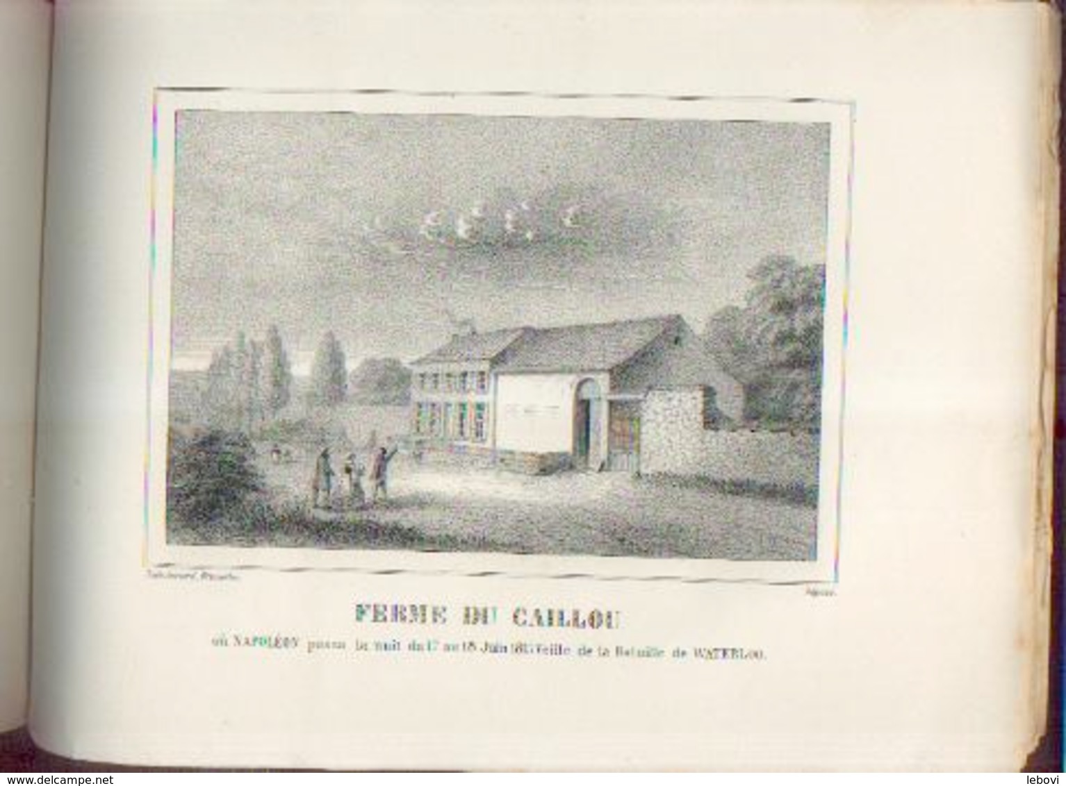 « Collection De 12 Vues De WATERLOO Et Un Plan De La Bataille Le Plus Exact Qui Existe » GERARD, Lithographe éditeur, Bx - Collections