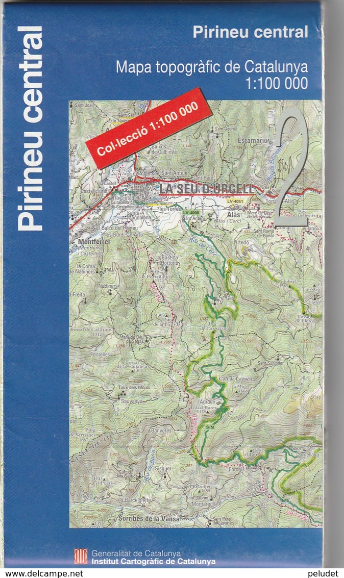 Pirineu Central - 1a Edició 05 2005 - Mapas Topográficas