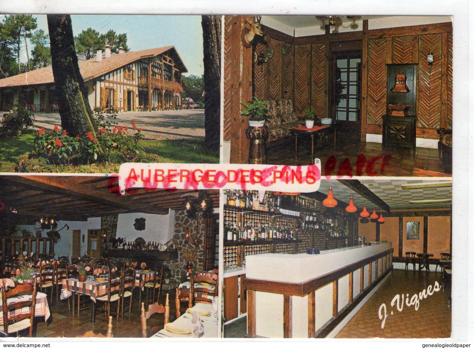 40 - SABRES - L' AUBERGE DES PINS  LANDES - Sabres