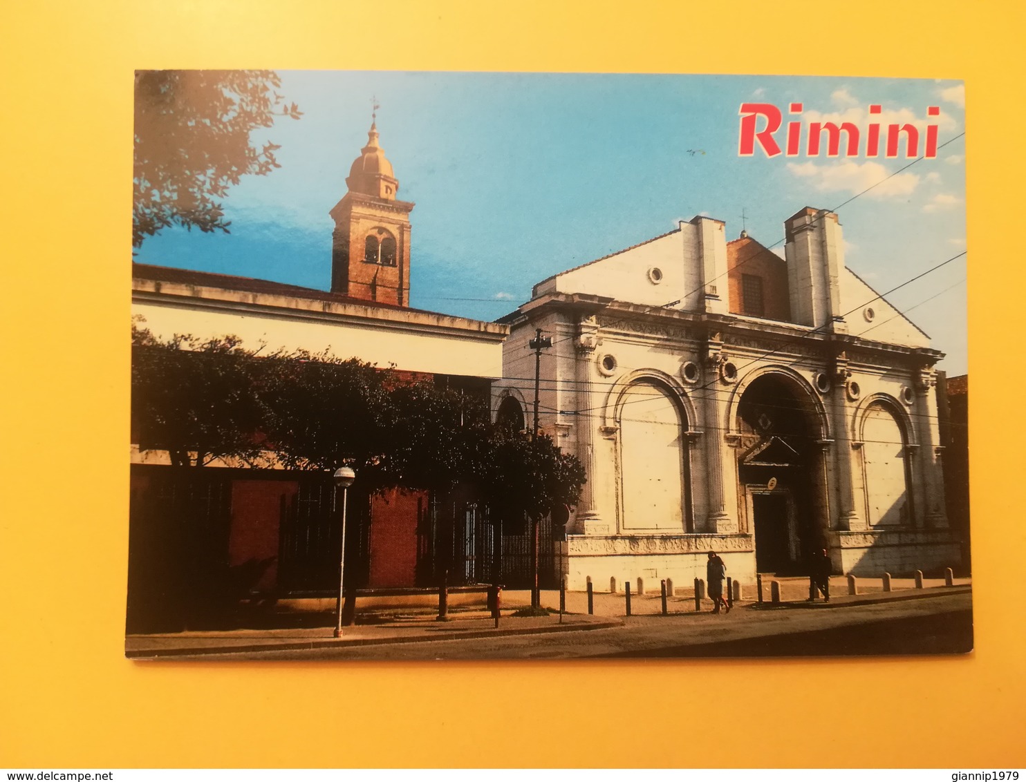 CARTOLINA POSTCARD ITALIA ITALY NUOVA RIMINI TEMPIO MALATESTIANO - Rimini