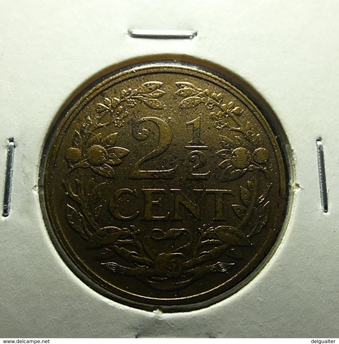 Netherlands 2 1/2 Cents 1915 Varnished - 2.5 Cent