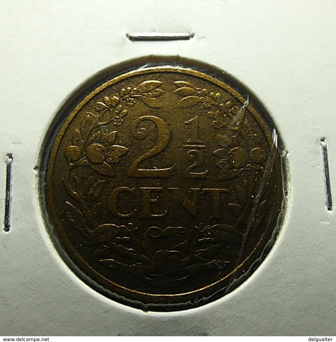 Netherlands 2 1/2 Cents 1916 Varnished - 2.5 Cent