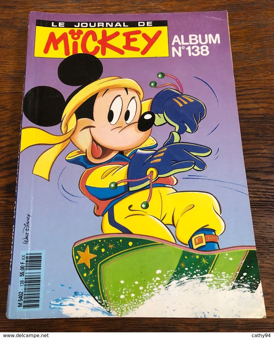 LE JOURNAL DE MICKEY ALBUM N°138 (Numéros 1943 à 1952) - Journal De Mickey