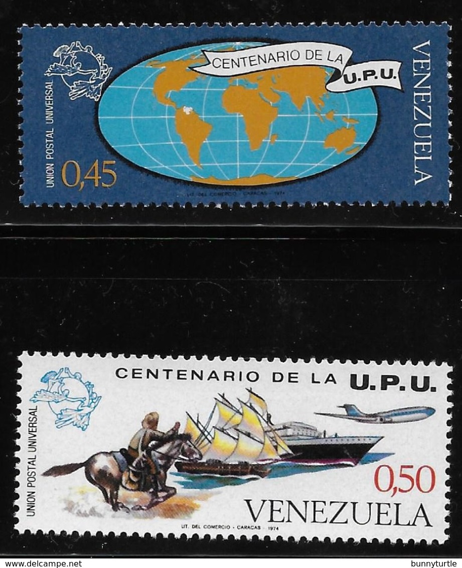 Venezuela 1974 Centenary Of Universal Postal Union MNH - Venezuela