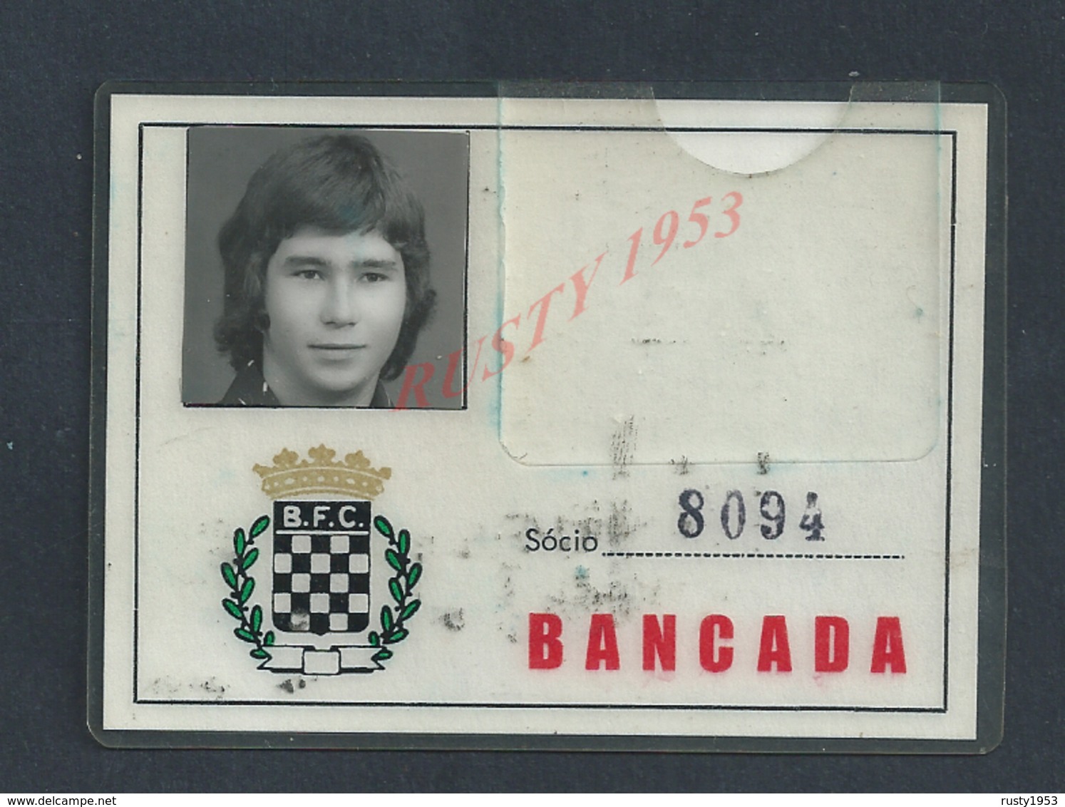 PORTUGAL FOOTBALL CARTE DE SOCIO CLUB BOAVISTA : - Autres & Non Classés