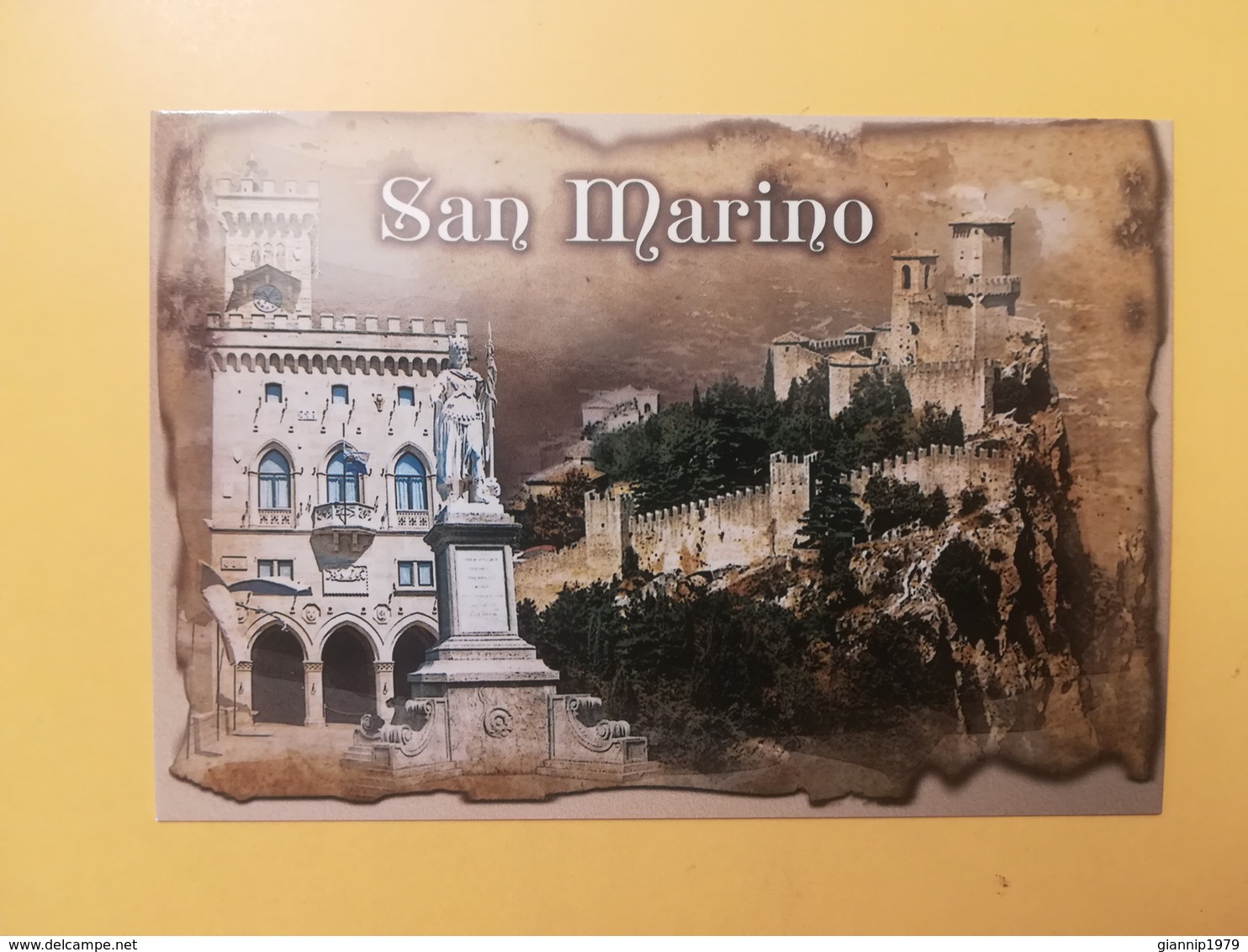 CARTOLINA POSTCARD ITALIA ITALY SAN MARINO NUOVA PANORAMA - San Marino