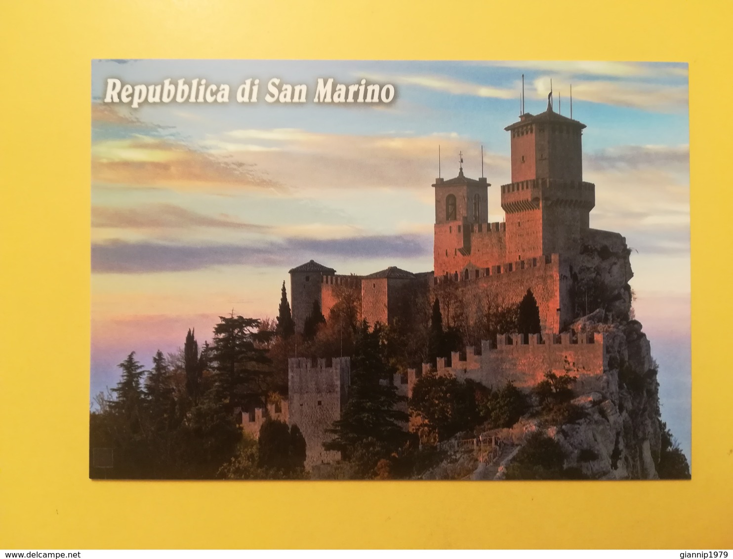 CARTOLINA POSTCARD ITALIA ITALY SAN MARINO NUOVA PANORAMA ROCCA CENTRO STORICO - San Marino