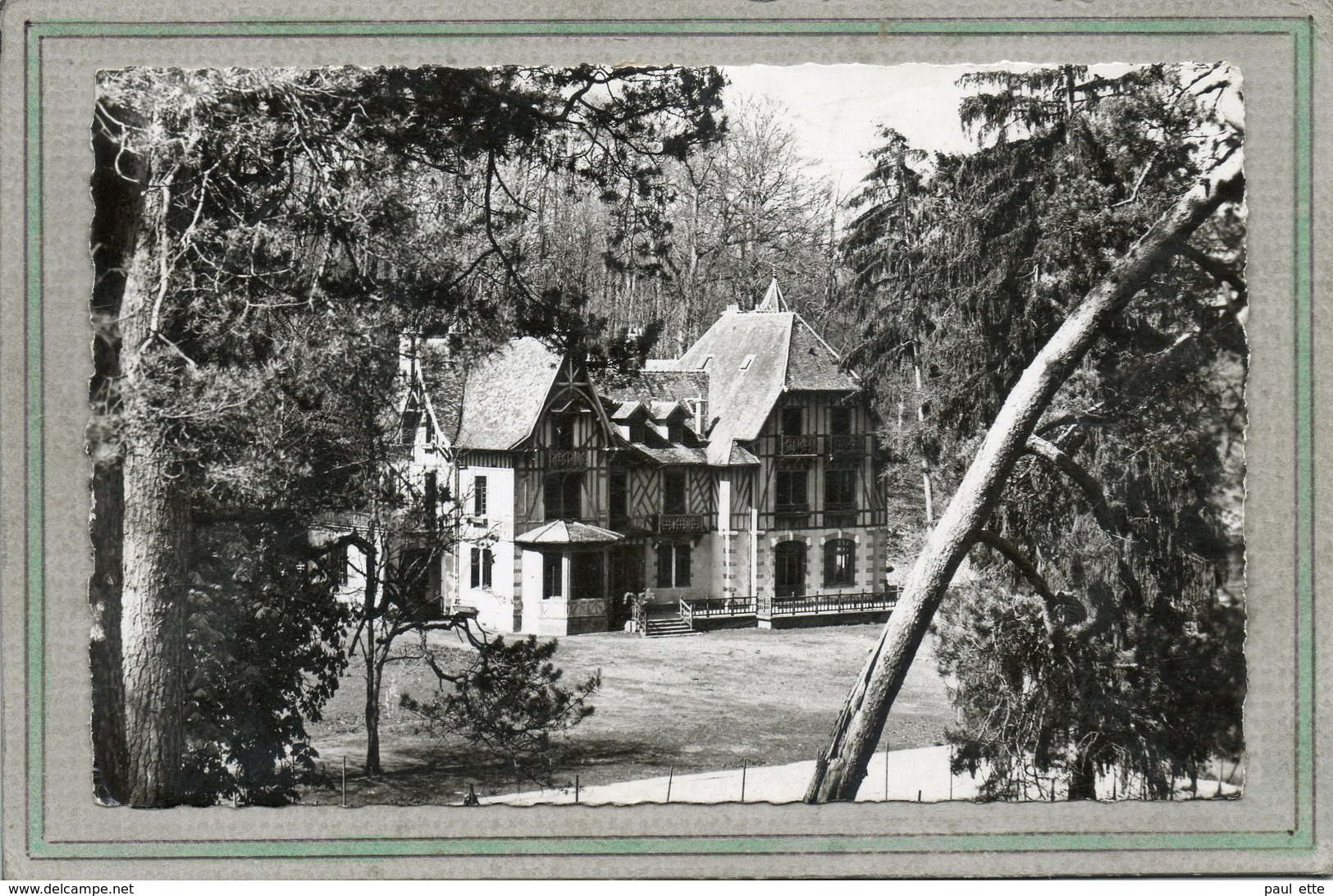 CPSM Dentelée - Environs De RAMBOUILLET (78) - GUEVILLE-GAZERAN - Aspect Du Bourg De L'Institut En 1950 - Autres & Non Classés