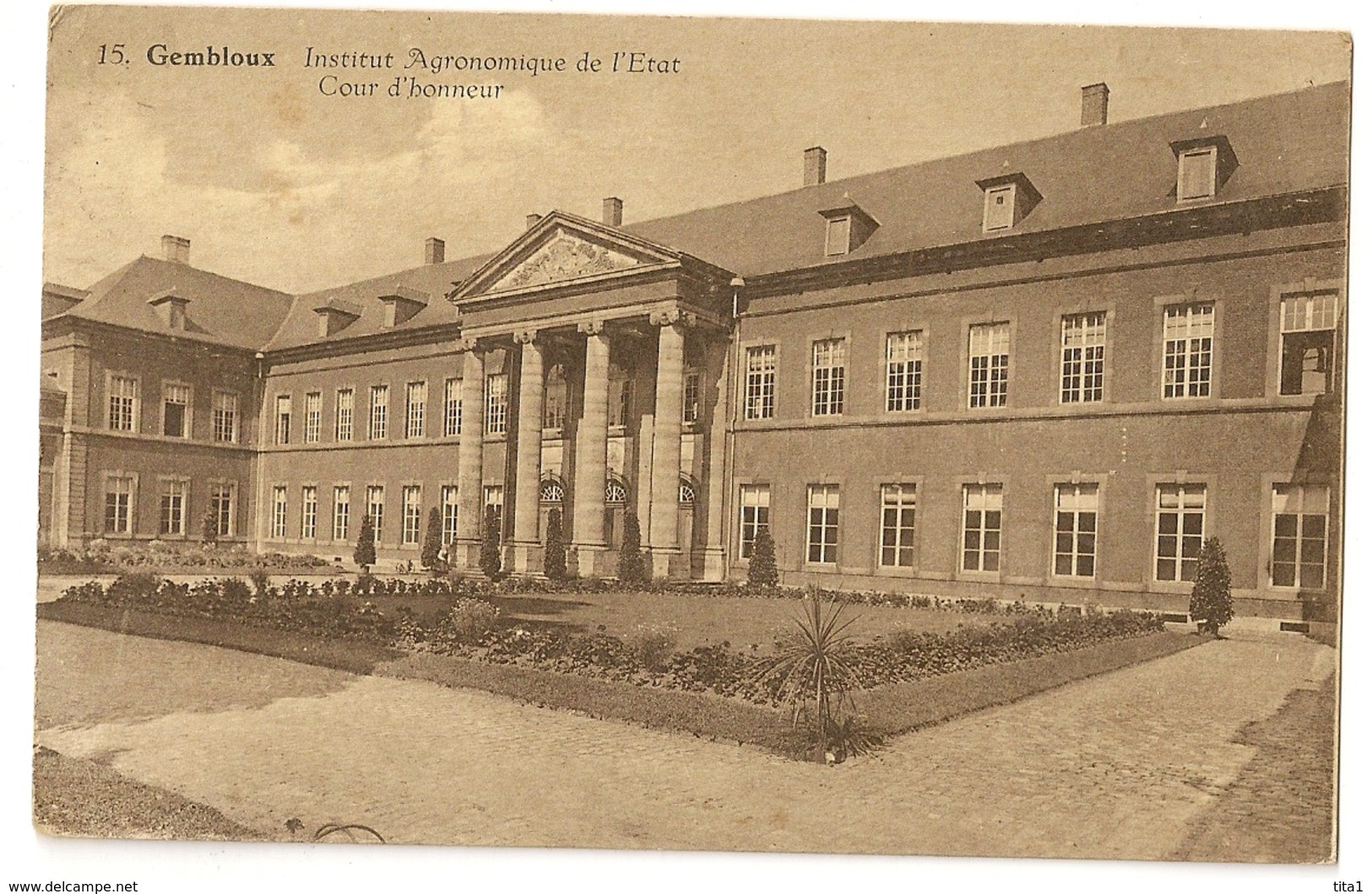 4 - Gembloux -Institut Agronome De L'Etat - Cour D'honneur (N°15) - Gembloux