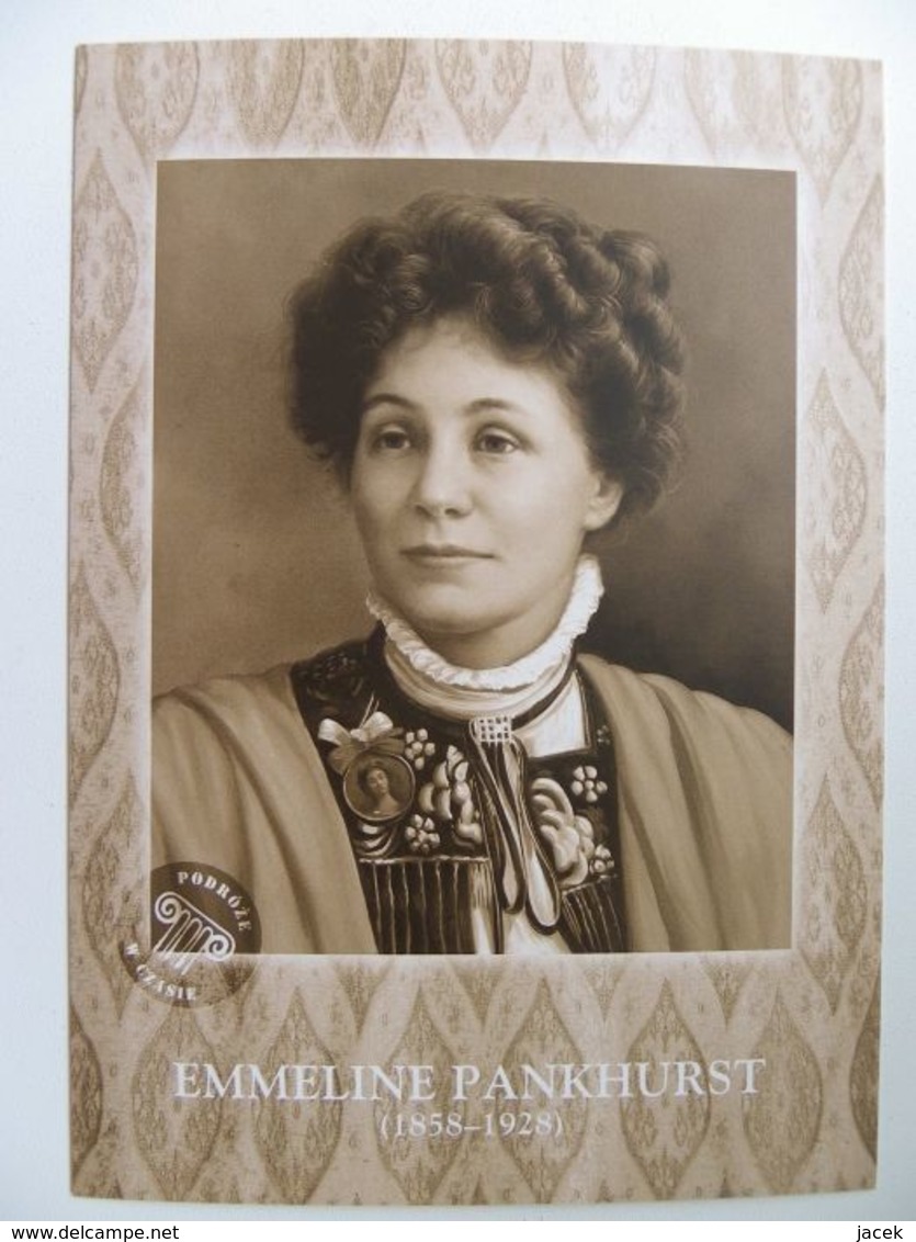 Emmeline Pankhurst  British Political Activist And Organizer Of The British Suffragette - Berühmt Frauen