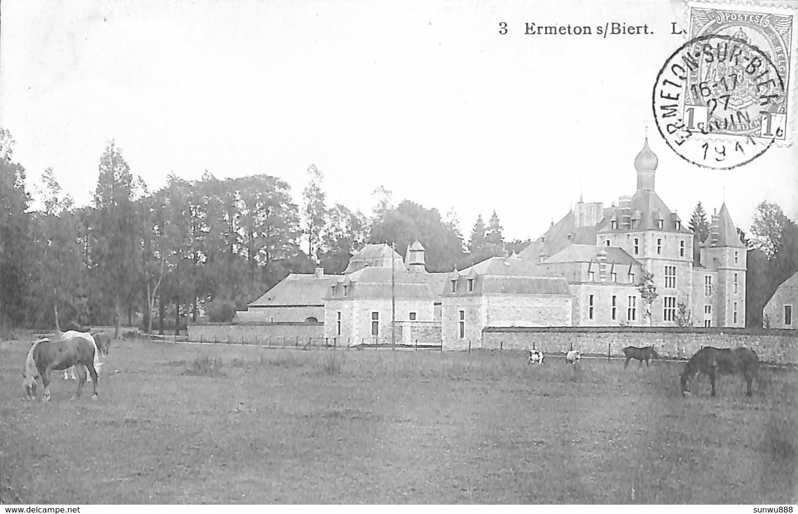 Ermeton S/ Biert (Edit. Laflotte, Chevaux, 1911) - Mettet