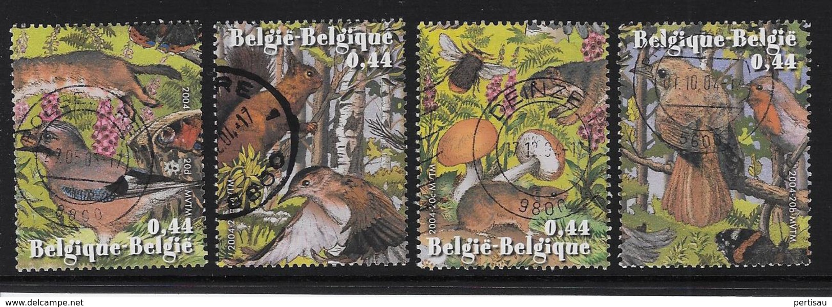 Het Bos - Used Stamps