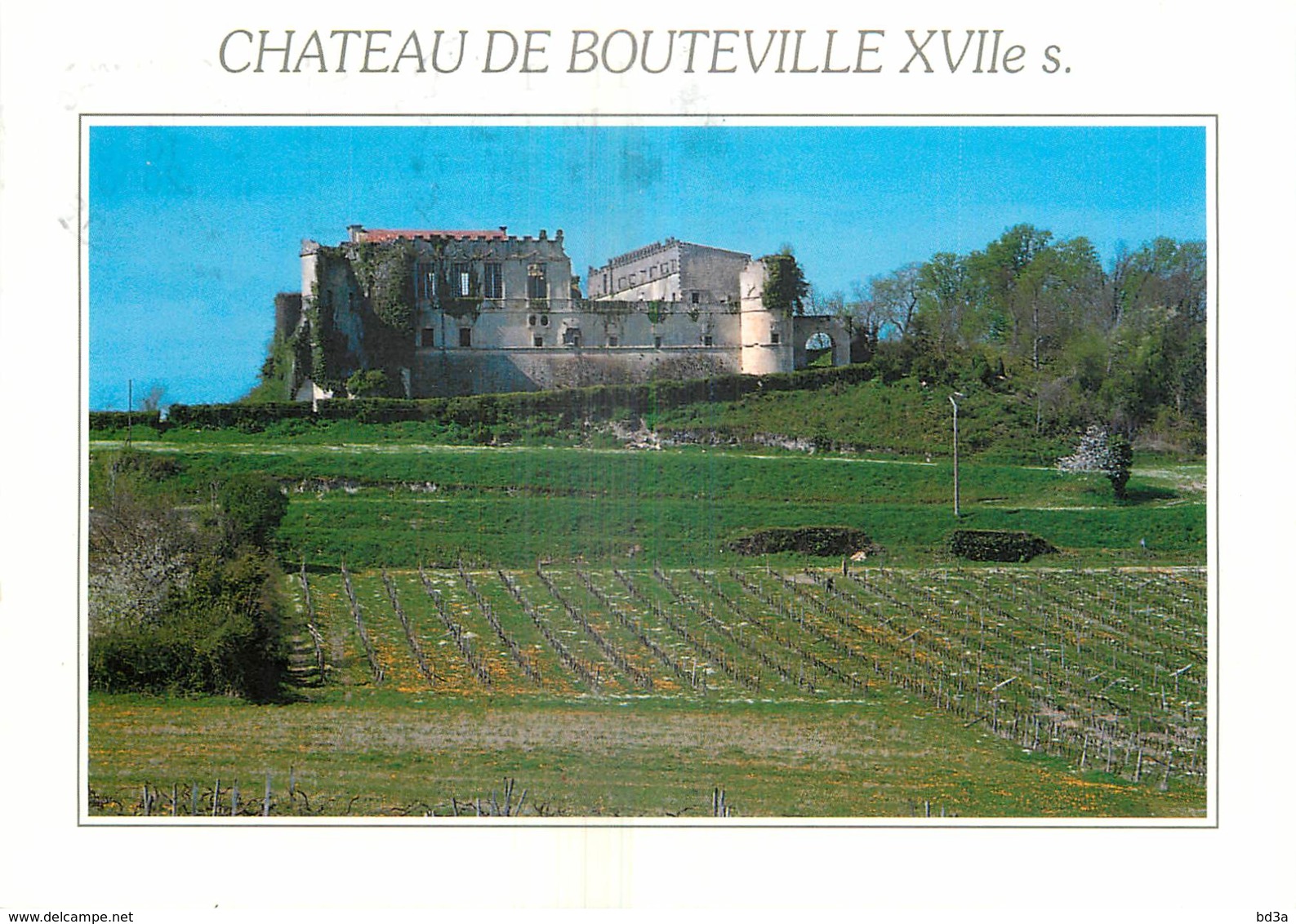 16 - CHATEAU DE BOUTEVILLE - Altri & Non Classificati