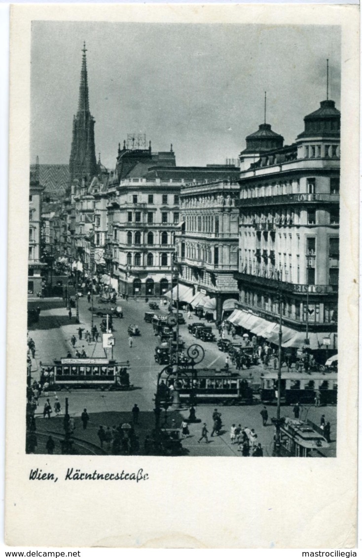 AUSTRIA  WIEN  Kärntnerstrasse  Tram  Tramway - Altri & Non Classificati