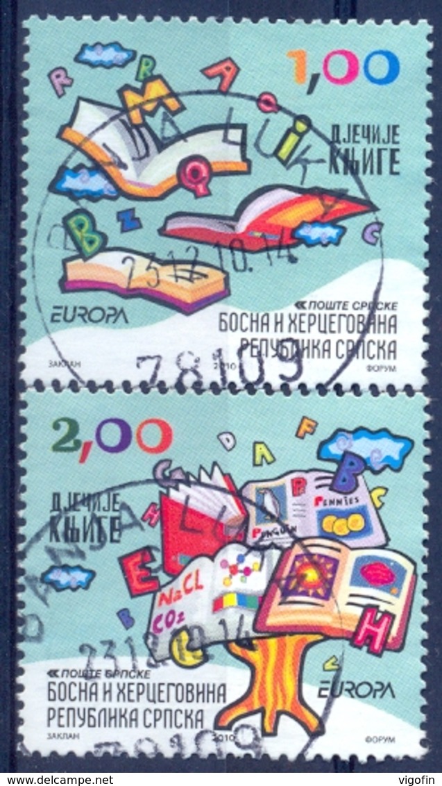 BHRS 2010-490-1 EUROPA CEPT, BOSNA AND HERZEGOVINA-R.SRBSKA,1 X 2v, Used - 2010