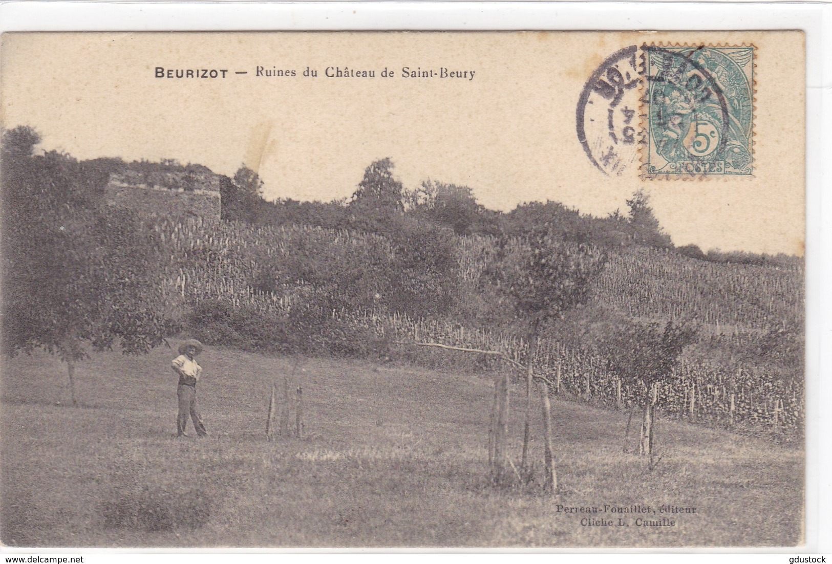 Côte-d'Or - Beurizot - Ruines Du Château De Saint-Beury - Other & Unclassified