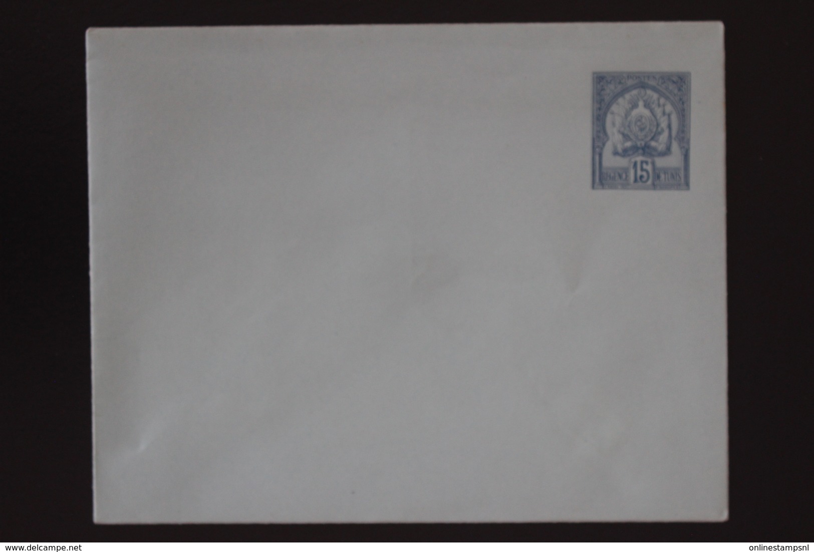 Tunisie Enveloppe NGK 7  Pointé / Lightblue   1222*95mm - Storia Postale