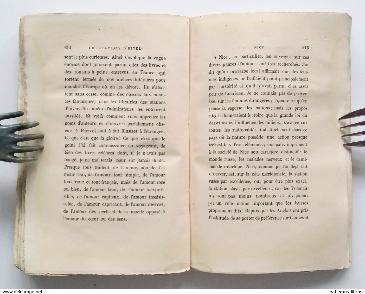 Les Stations D'hiver De La Méditerranée, Gabriel Charmes,Calmann Lévy 1885. Nice, Monte-Carlo ; Monaco ; Cannes ; Menton - 1801-1900