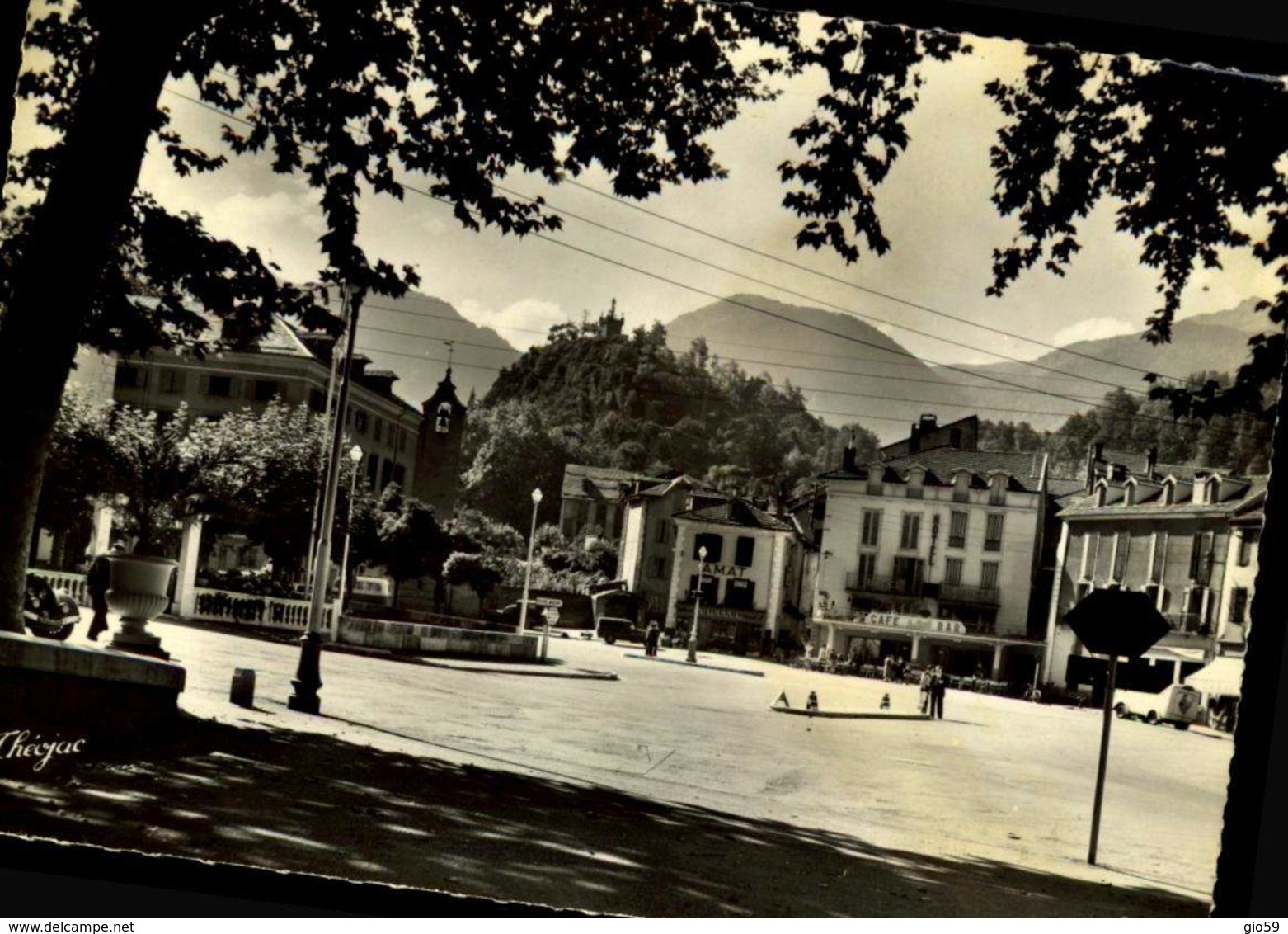 09 AX-LES-THERMES LA PLACE DU BREILH / A 544 - Ax Les Thermes