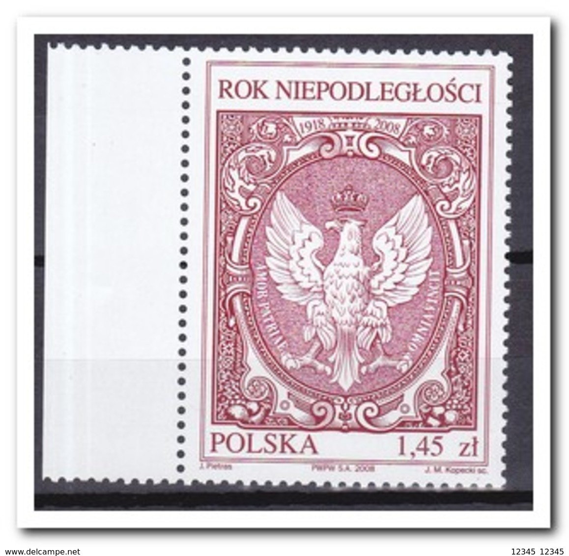 Polen 2008, Postfris MNH, 90 Years Of Independence - Ongebruikt