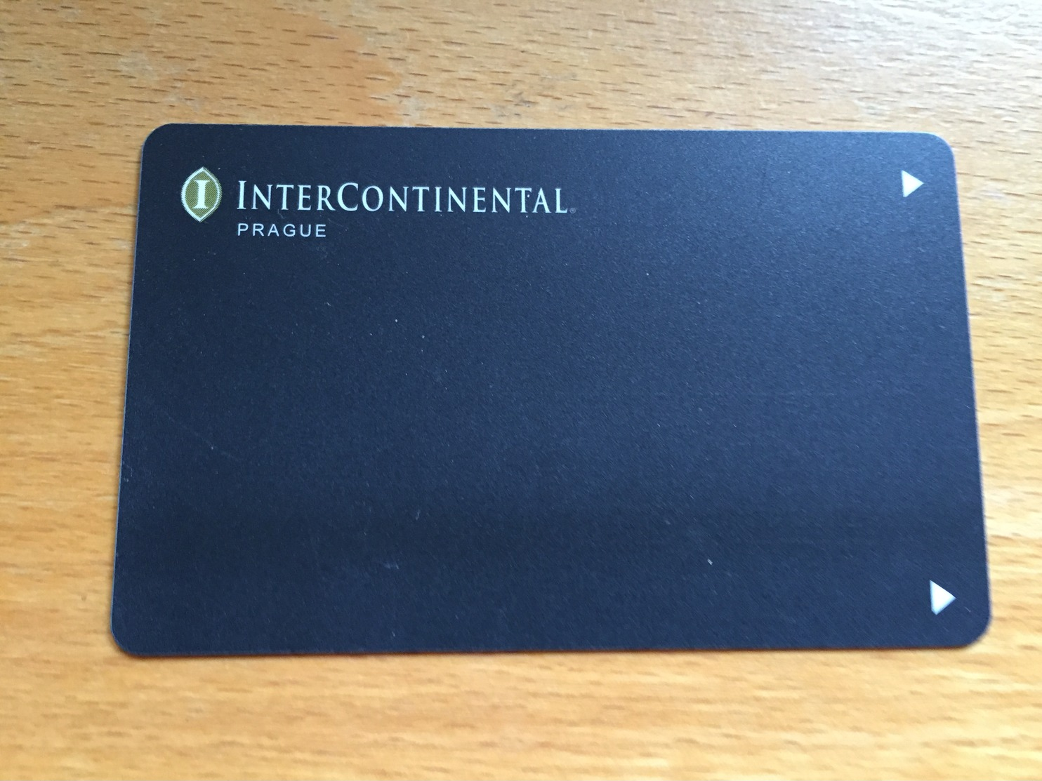 Hotelkarte Room Key Keycard Clef De Hotel Tarjeta Hotel  INTERCONTINENTAL PRAGUE - Non Classés