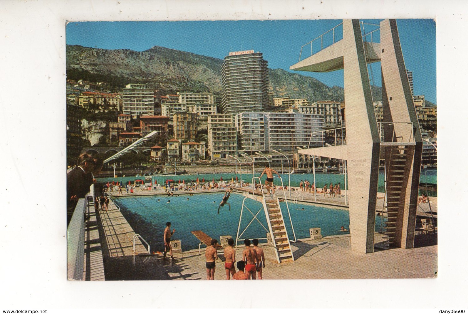 PRINCIPAUTE DE MONACO La Piscine Olympique  (carte Photo Animée) - Monte-Carlo