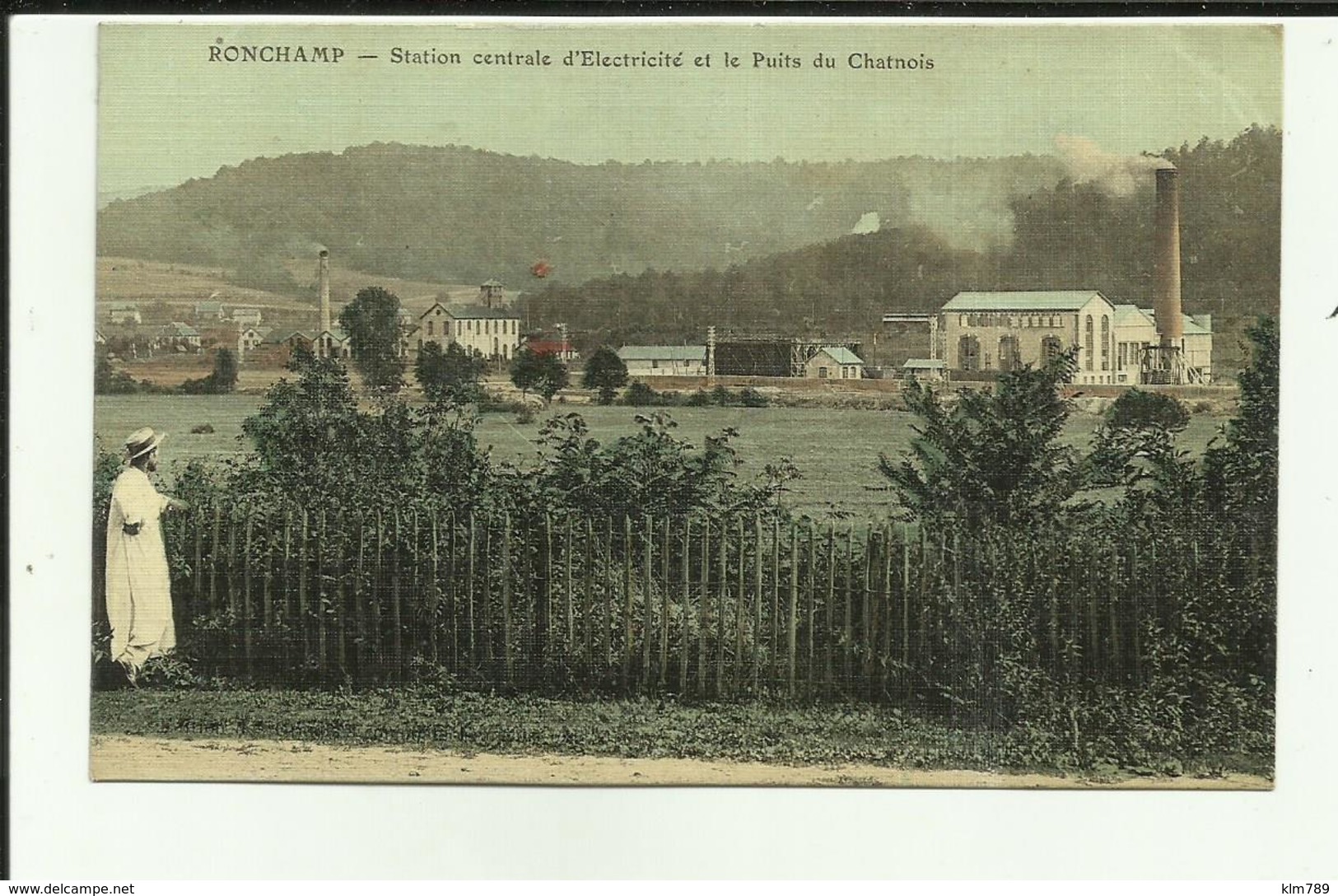 70 - Haute Saone - Ronchamp - Station électrique - Puits Du Chanois - Toilée Couleurs - - Autres & Non Classés