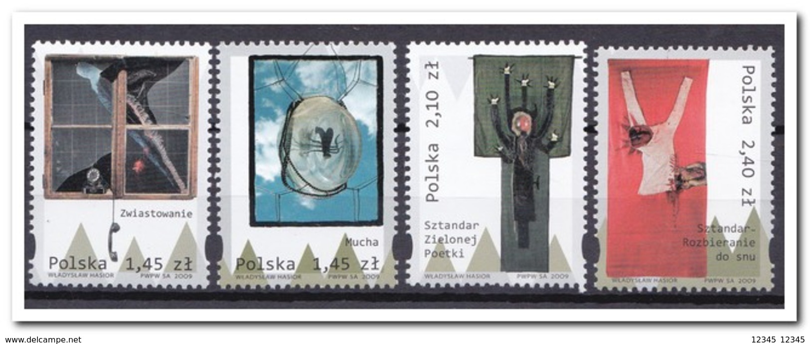 Polen 2009, Postfris MNH, Art Of Wladyslaw Hasior - Ongebruikt