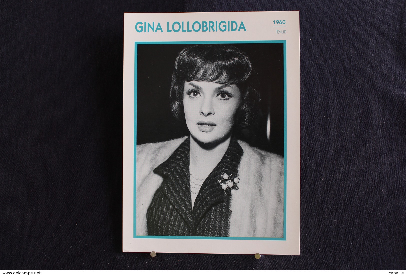 Sp-Actrice, 1960 - Gina Lollobrigida  Est Une Actrice Et Photographe Italienne, Née Le 4 Juillet 1927 à Subiaco - Acteurs