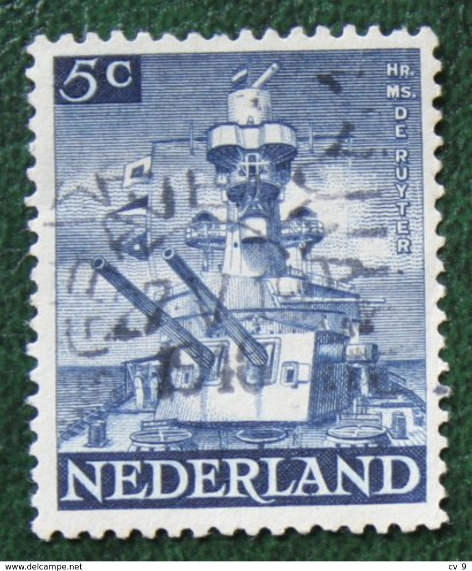 5 Ct Bevrijdingszegel NVPH 431 (Mi 431) 1944-1946 Gestempeld / Used NEDERLAND / NIEDERLAND - Gebraucht