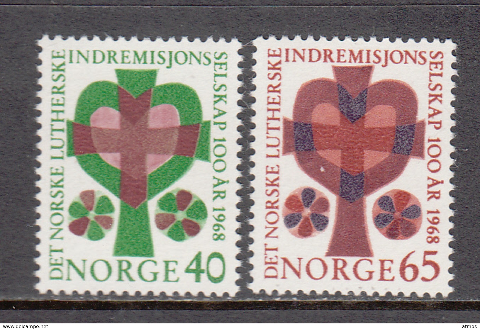 Norway MNH Michel Nr 570/71 From 1968 / Catw 3.00 EUR - Ongebruikt