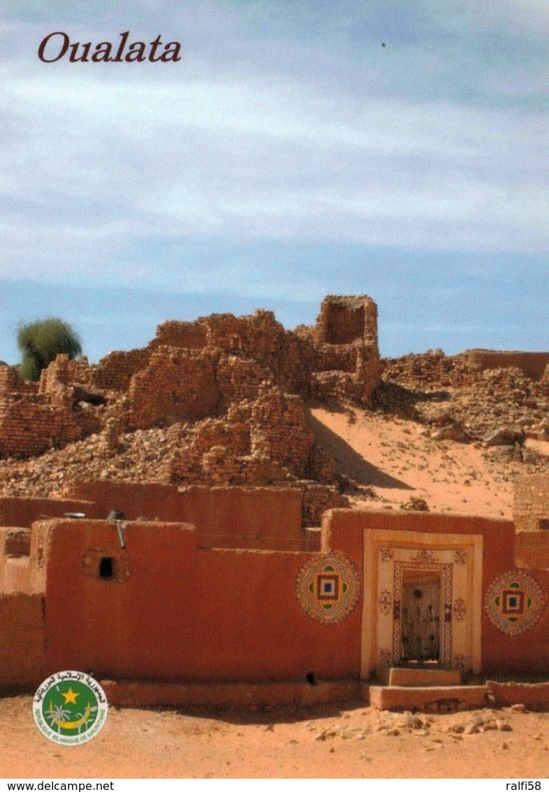 1 AK Mauritania * Ansicht Der Stadt Oualata - Seit 1996 UNESCO Weltkulturerbe * - Mauretanien