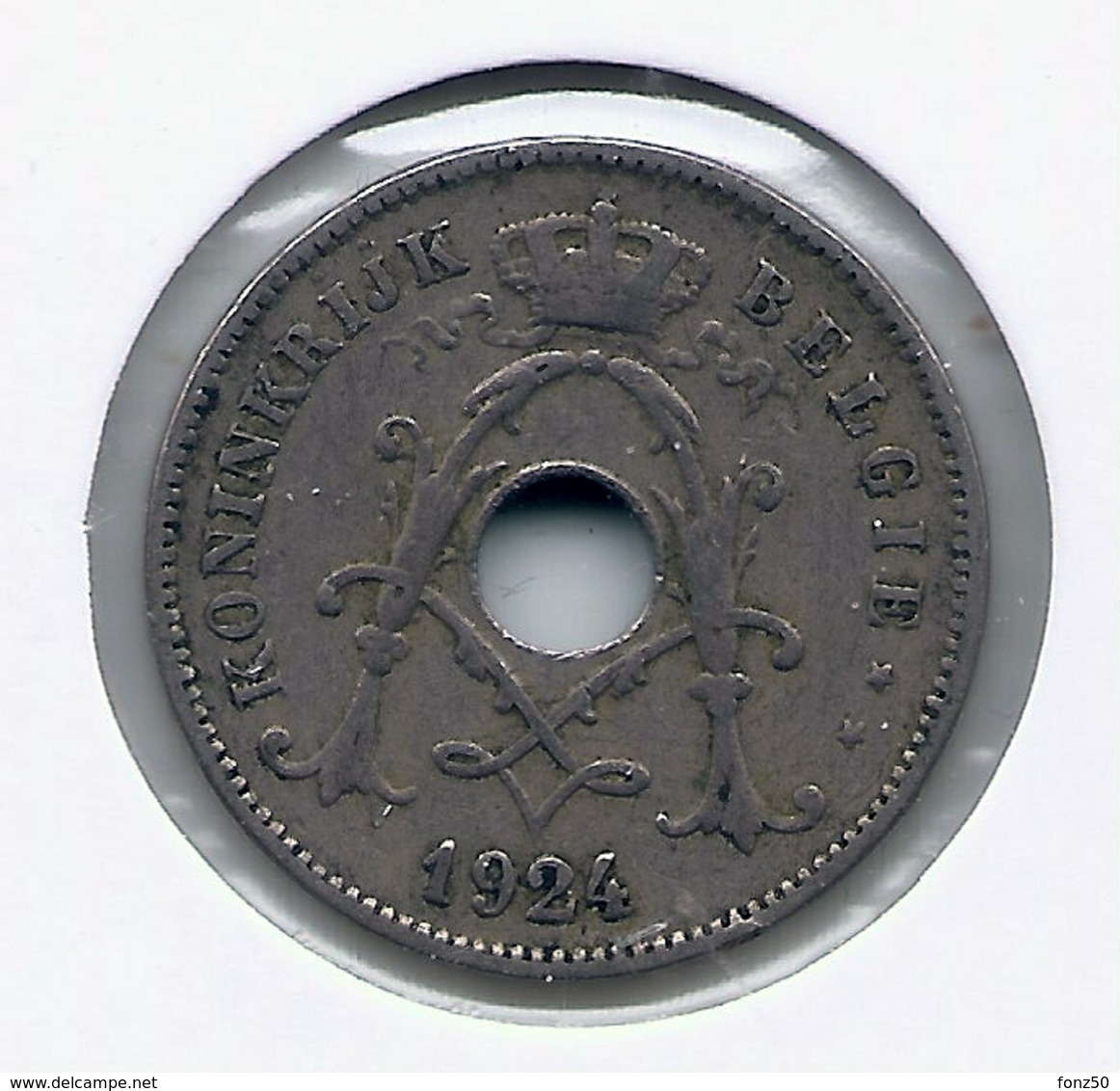 ALBERT I * 10 Cent 1924 Vlaams * Nr 9928 - 10 Centimes