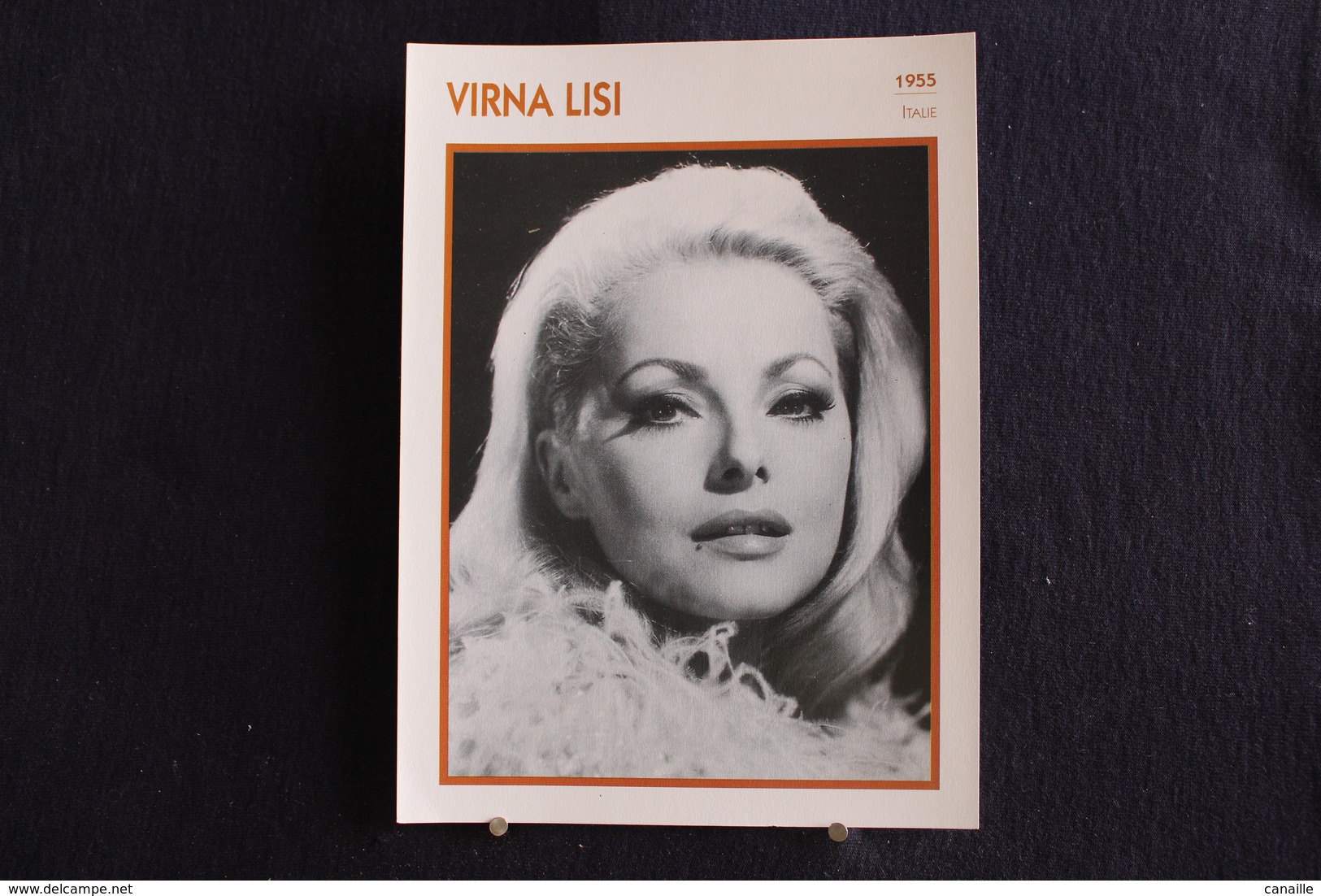 Sp-Actrice, Italienne - 1955 -  Virna Lisi, Née En 1936 à Ancône - Morte Le 18 Décembre 2014 à Rome. - Acteurs