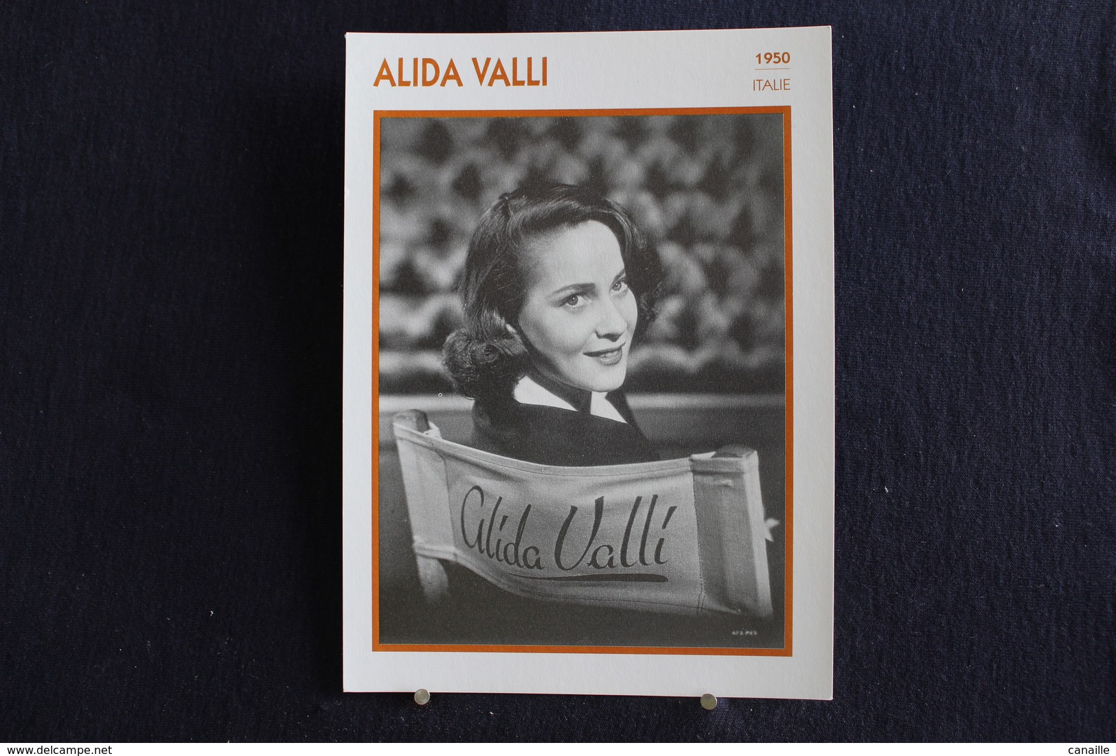 Sp-Actrice, Italienne - 1950 - D'Alida Valli, Née En 1921 à Pola, En Istrie (Croatie) , Morte En 2006 à Rome - Acteurs