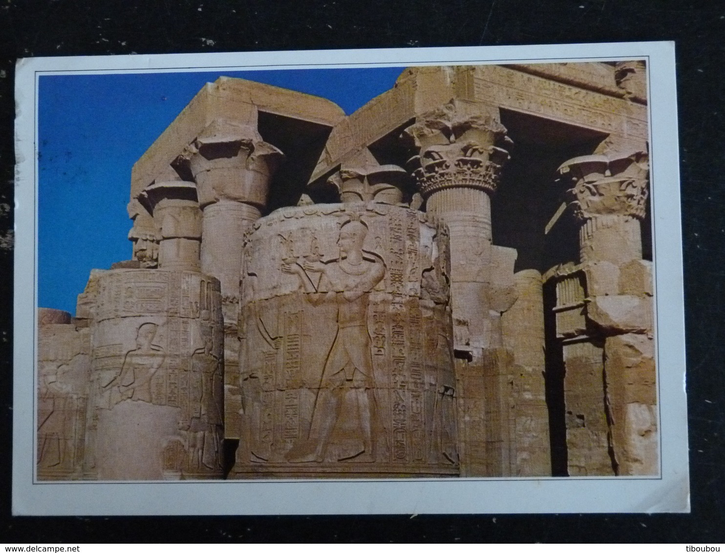 LETTRE EGYPTE EGYPT YT PA 220 - MASQUE TOUTANKHAMON - TEMPLE KOM OMBO - Posta Aerea