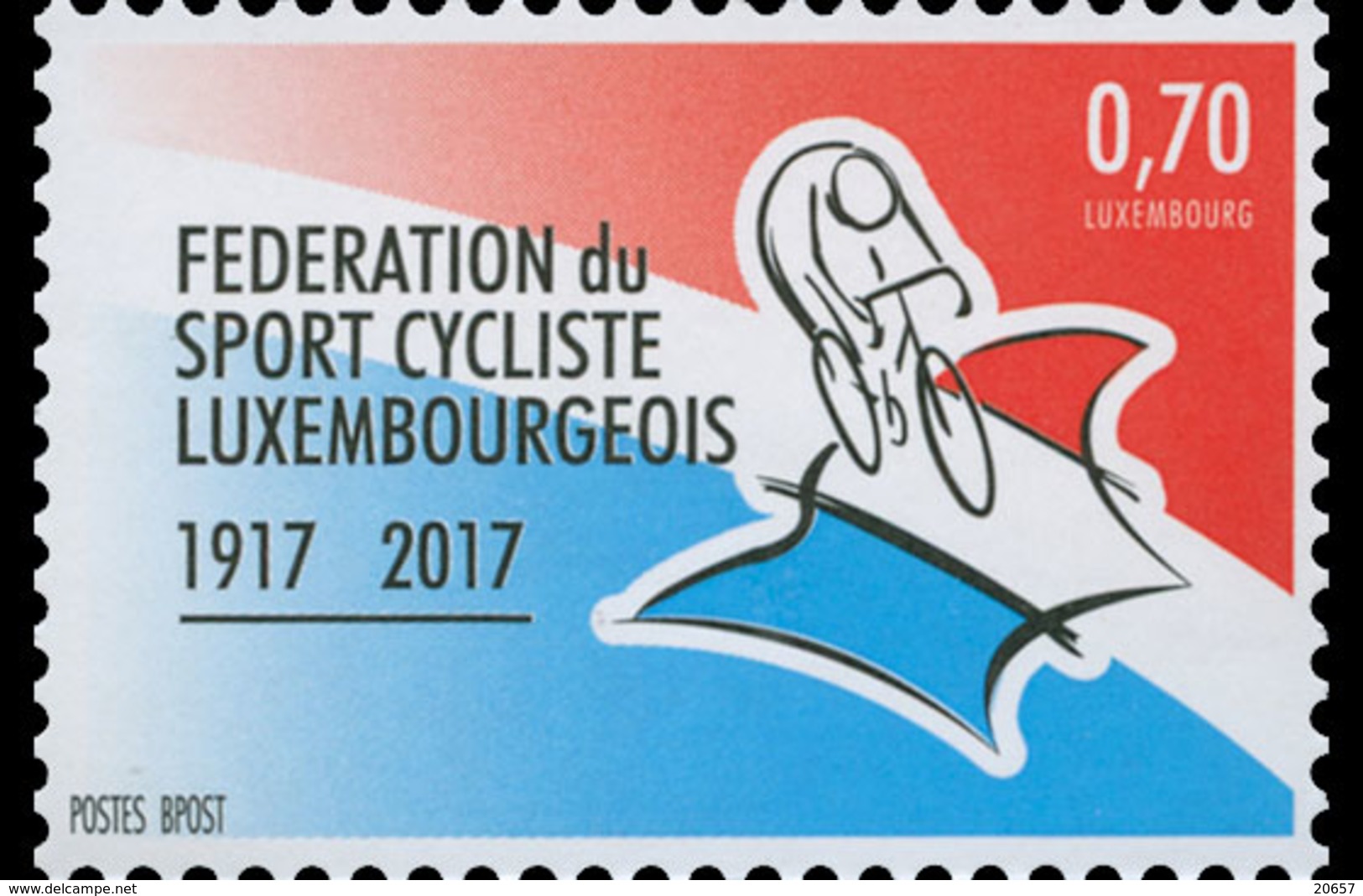 LUXEMBOURG 2076/77 Fédération Et Tour De France - Cyclisme
