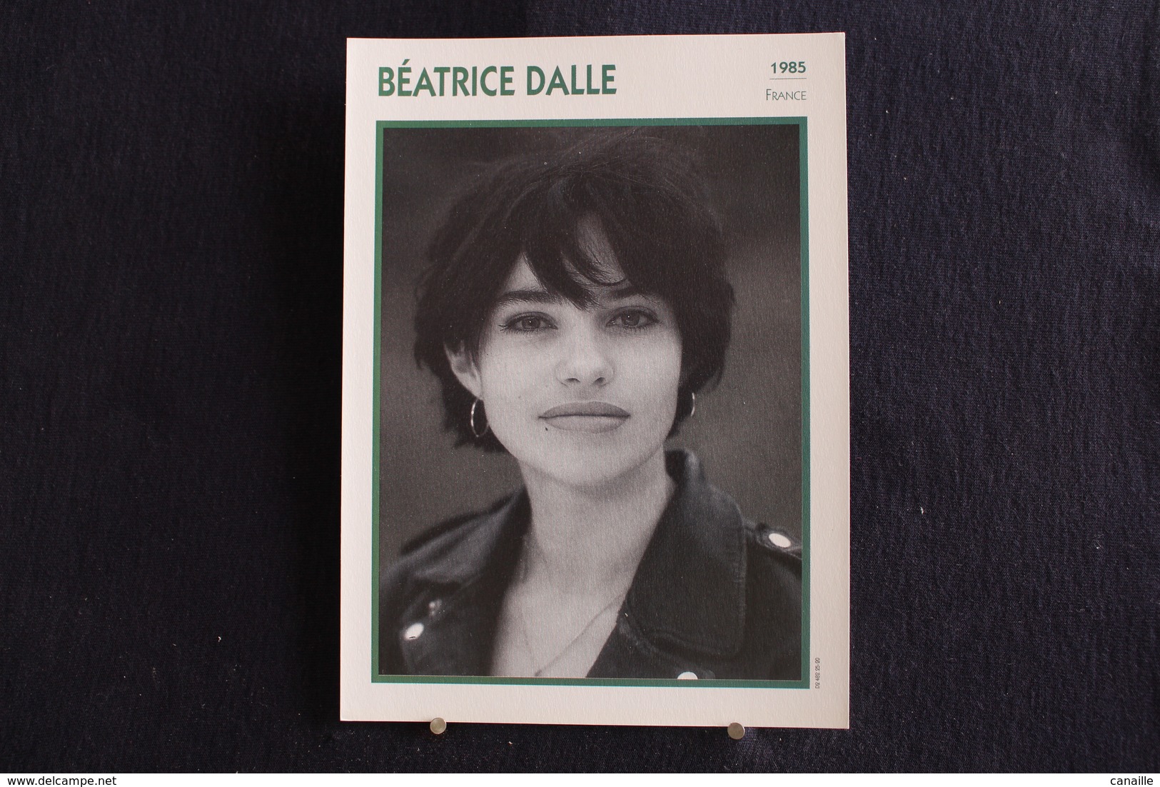 Sp-Actrice,Française - 1985 -  Béatrice Cabarrou, Dite Béatrice Dalle, Née Le 19 Décembre 1964 à Brest. - Acteurs