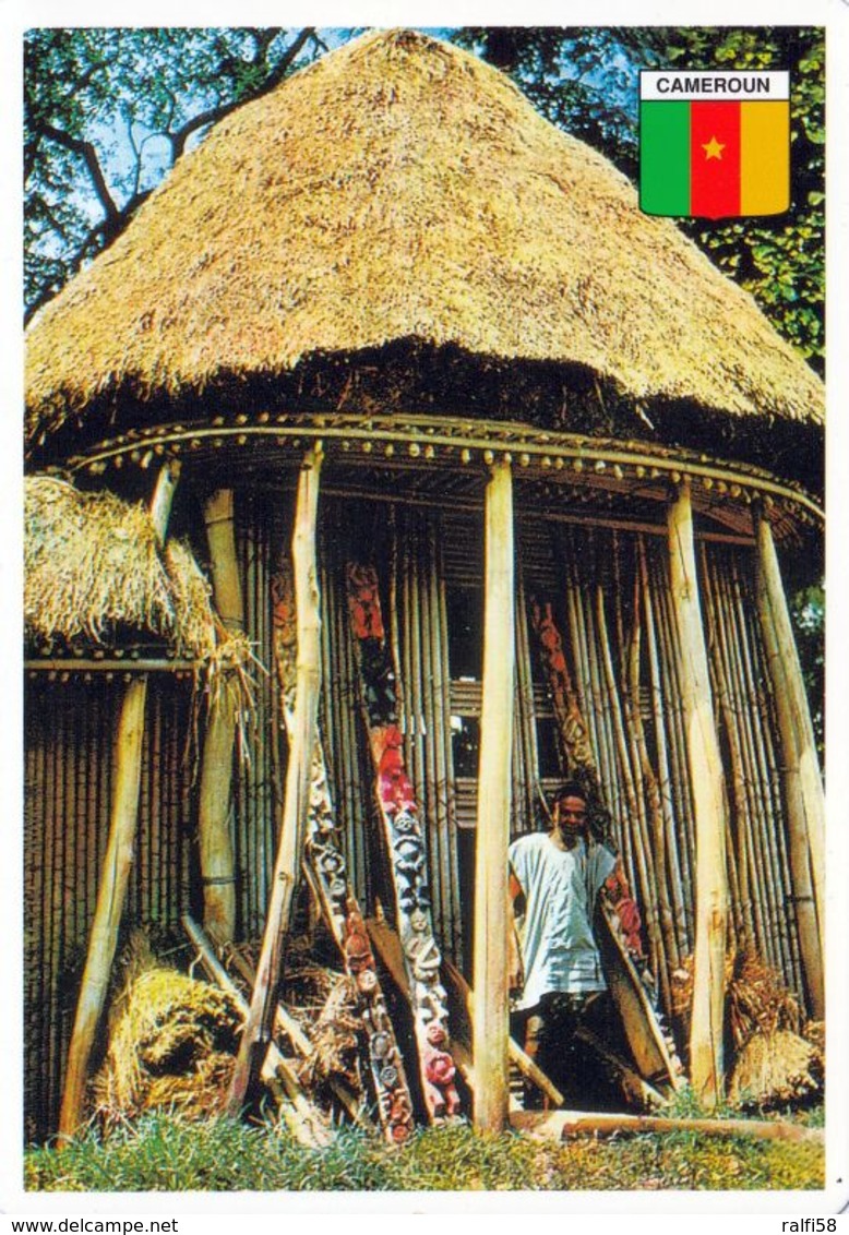 1 AK Kamerun Cameroun * Ein Haus Vom Volk Der Bamiléké * - Kamerun