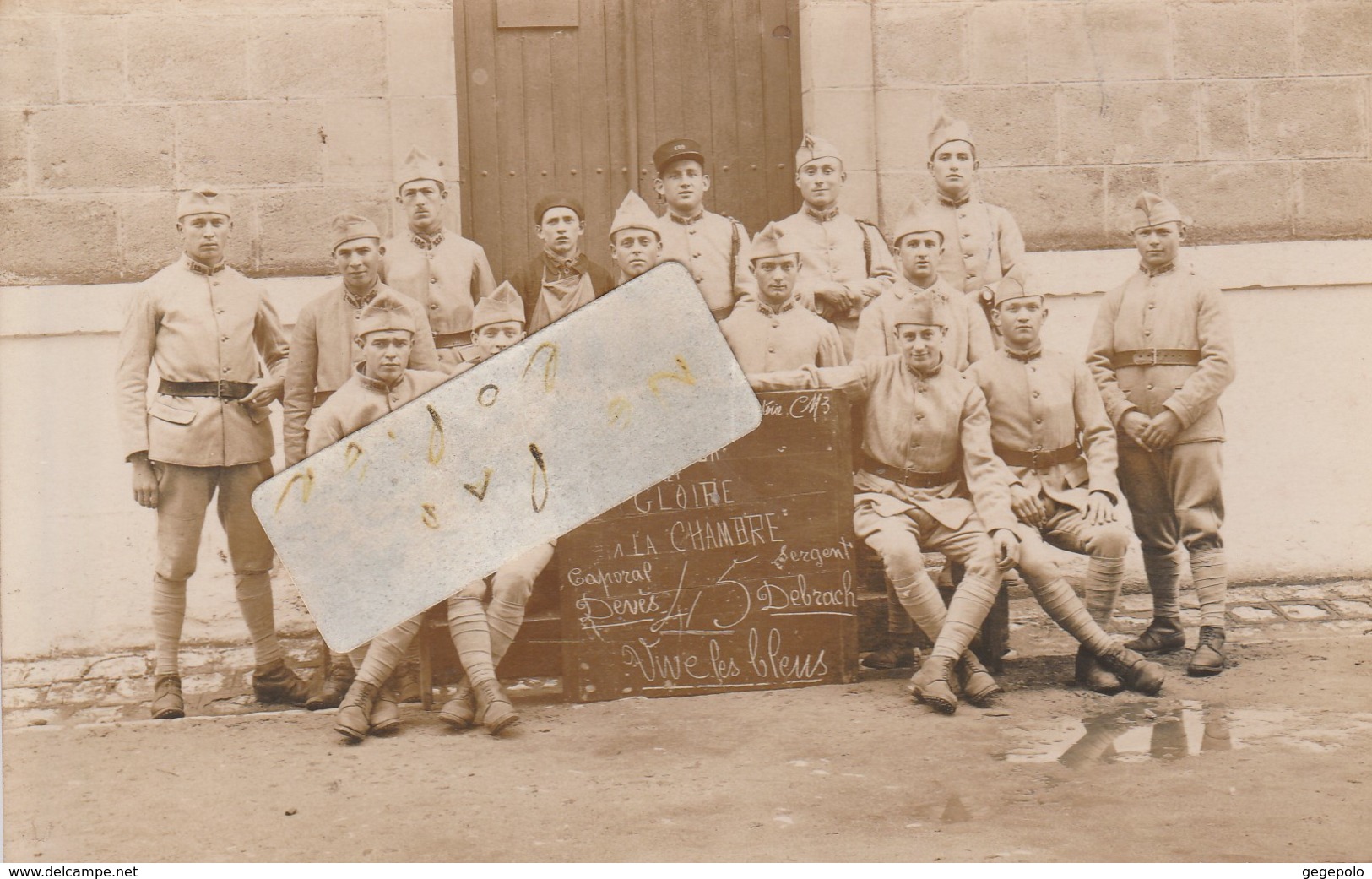 BRIVE LA GAILLARDE - Militaires Du 126 ème Régiment D'Infanterie Posant En 1928 ( Carte Photo ) - Brive La Gaillarde
