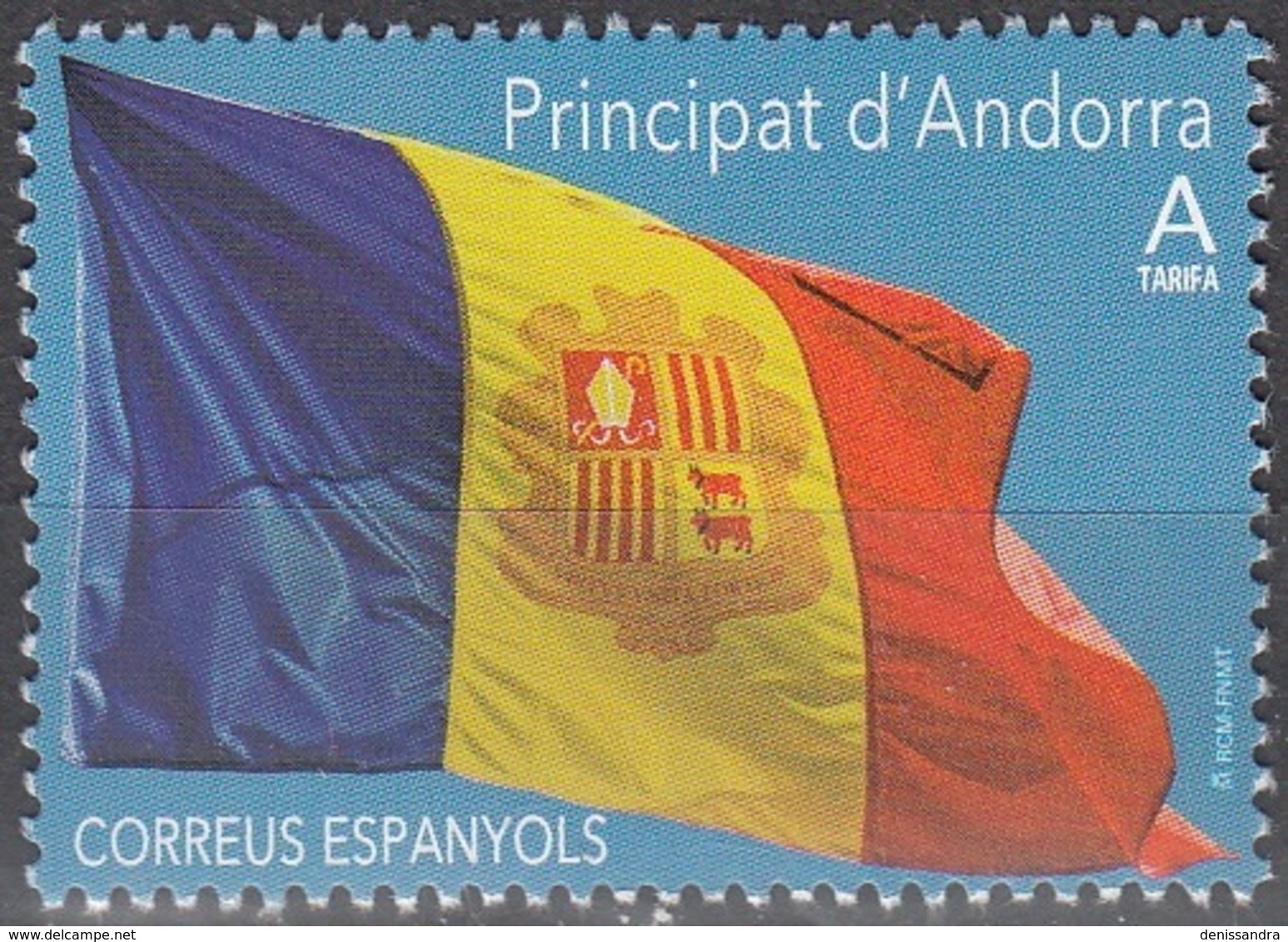 Andorra Español 2019 Drapeau Neuf ** - Neufs