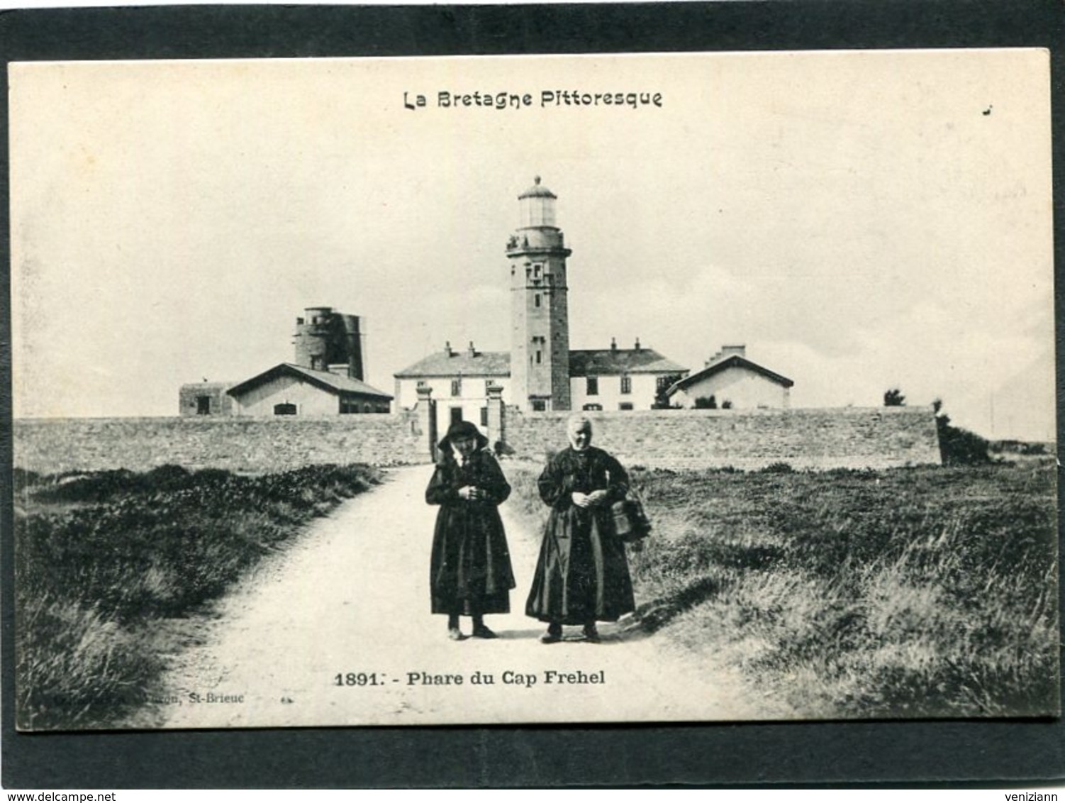 CPA - Le Phare Du Cap Frehel, Animé - Cap Frehel