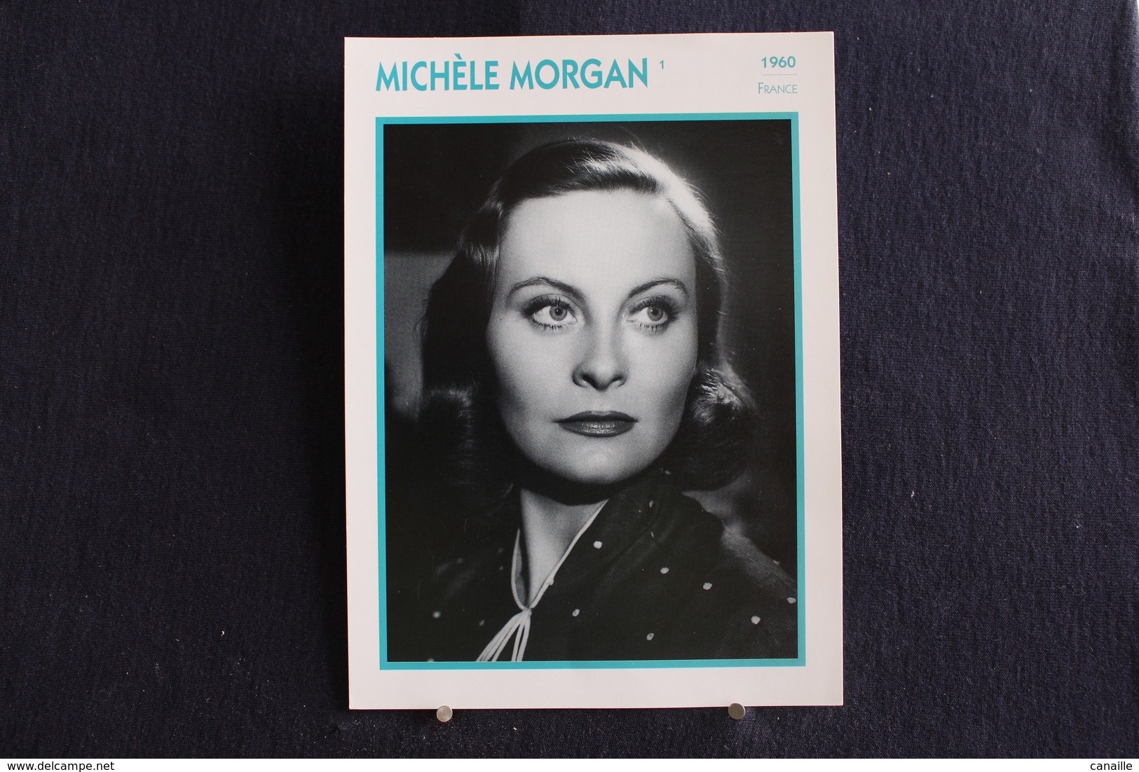 Sp-Actrice,Française-1960 -  Michèle Morgan, Née En 1920 à Neuilly-sur-Seine -  Morte En 2016 Dans La Même Ville. - Actors