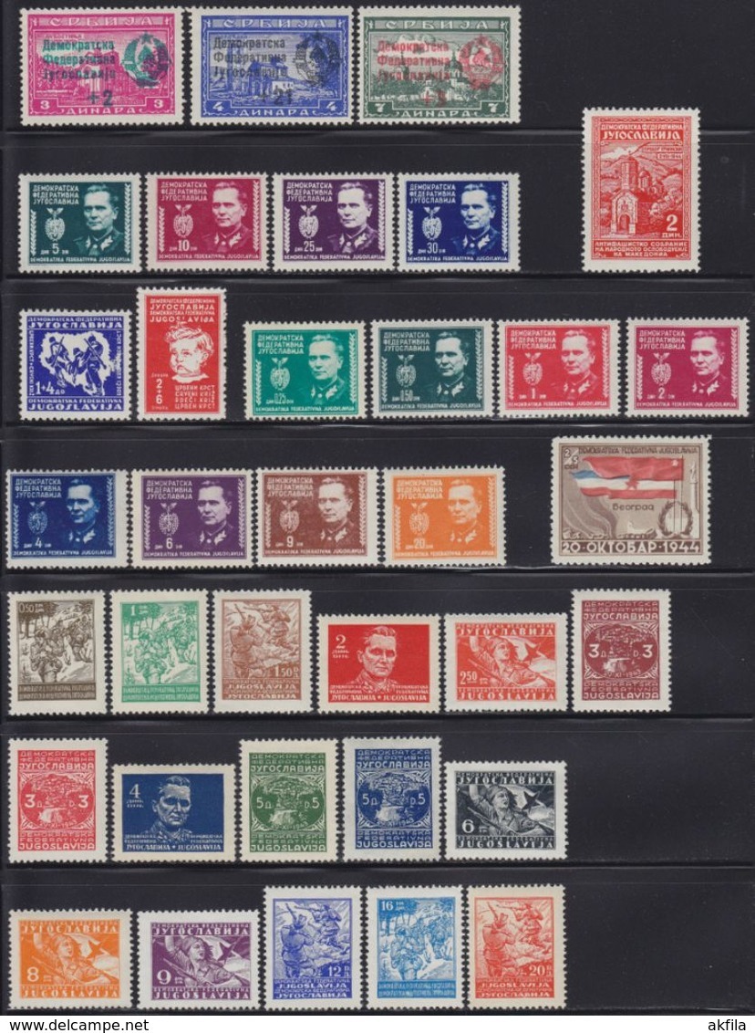 Yugoslavia 62 Complete Years From 1945 Till 2006, MNH (**) - Collections, Lots & Series