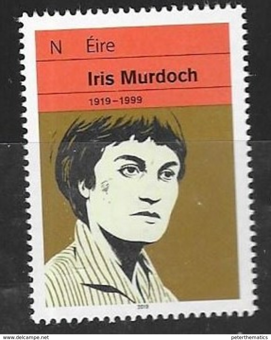 IRELAND, 2019, MNH, WRITERS, IRIS MURDOCH,1v - Writers