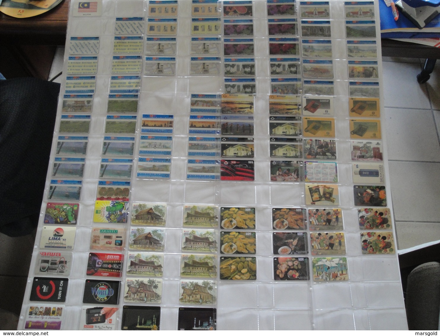 Collection Of 540 Phonecards From Malaysia - Malesia