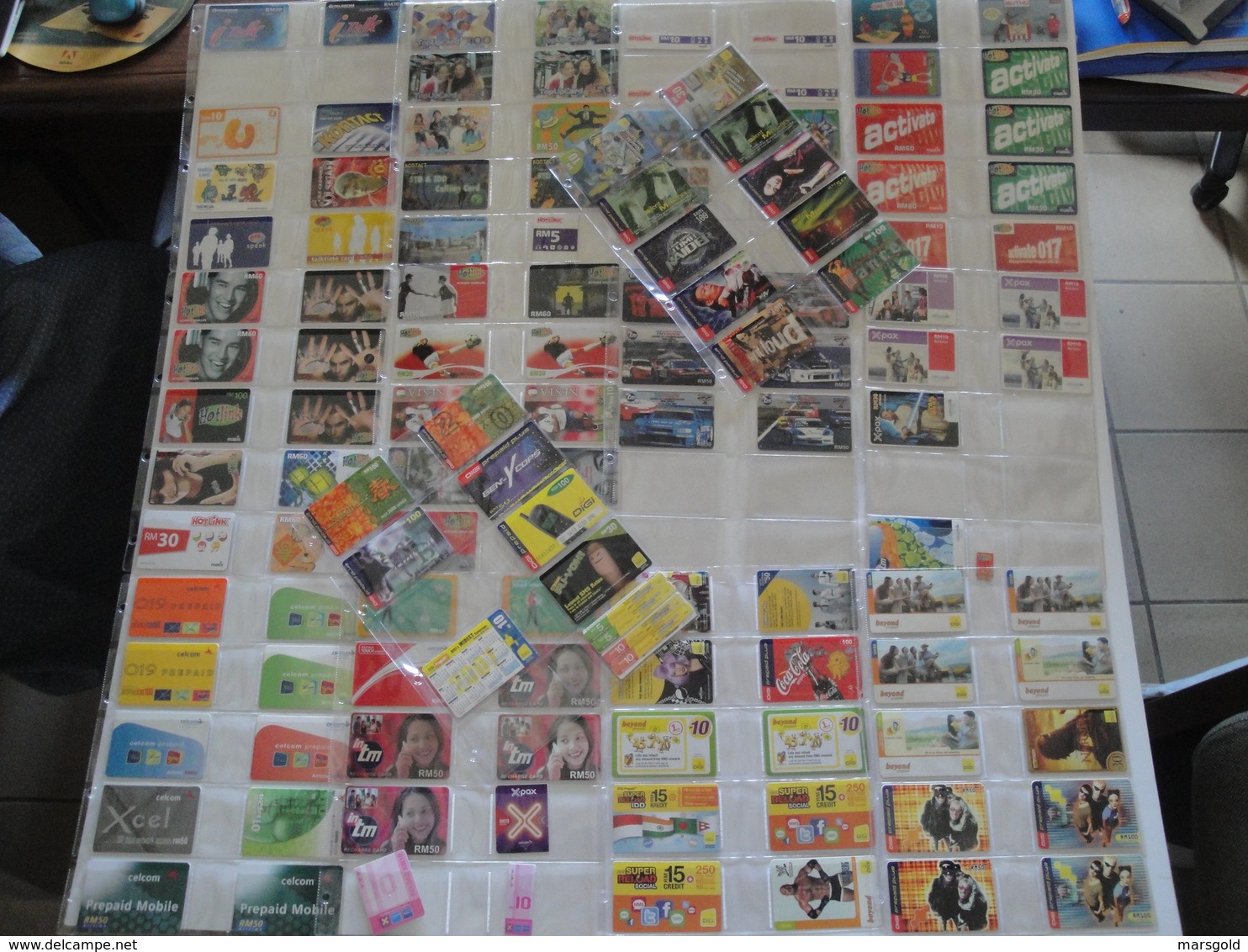 Collection Of 540 Phonecards From Malaysia - Malaysia