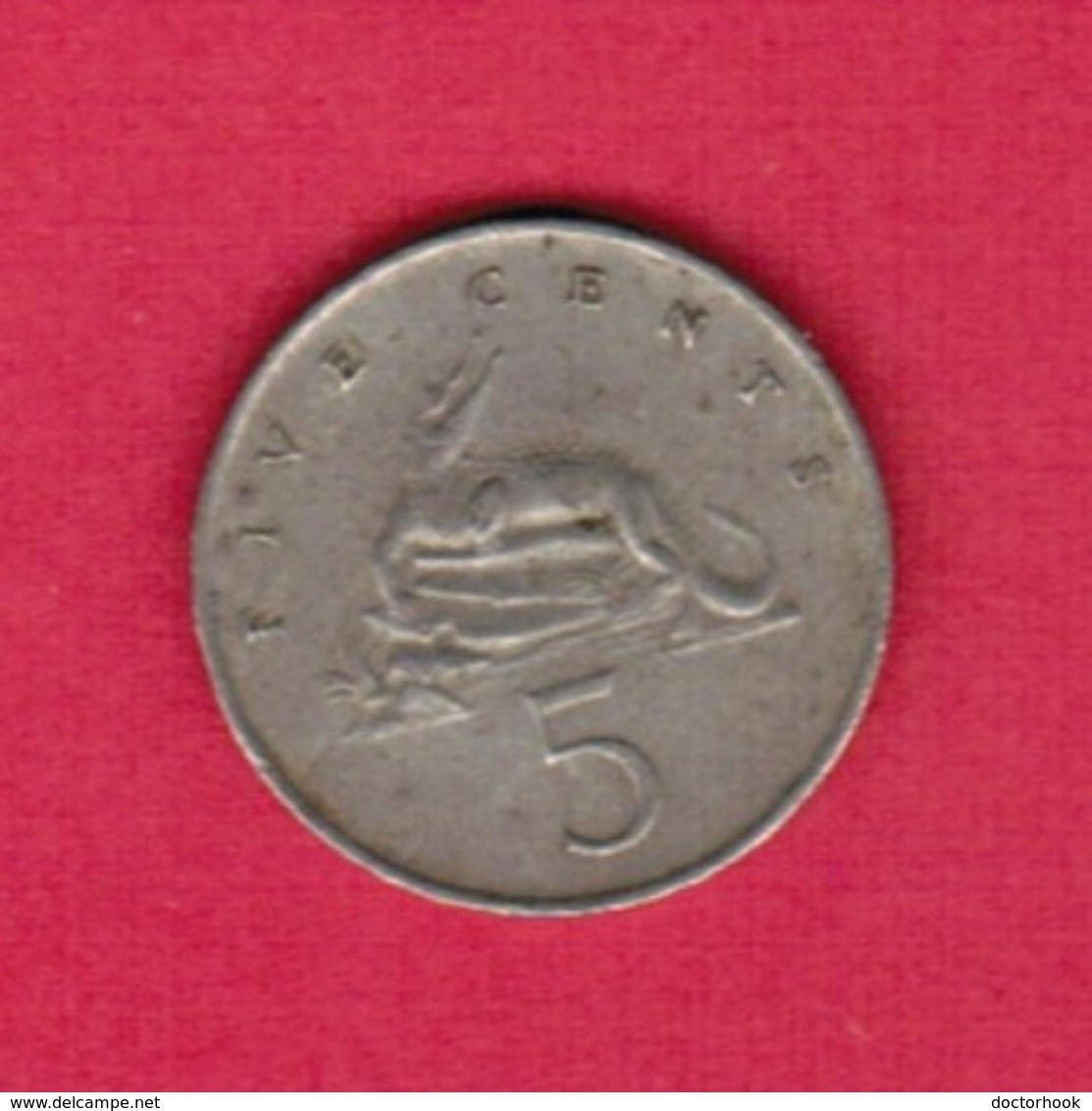 JAMAICA   5 CENTS 1980 (KM # 46) #5359 - Jamaica