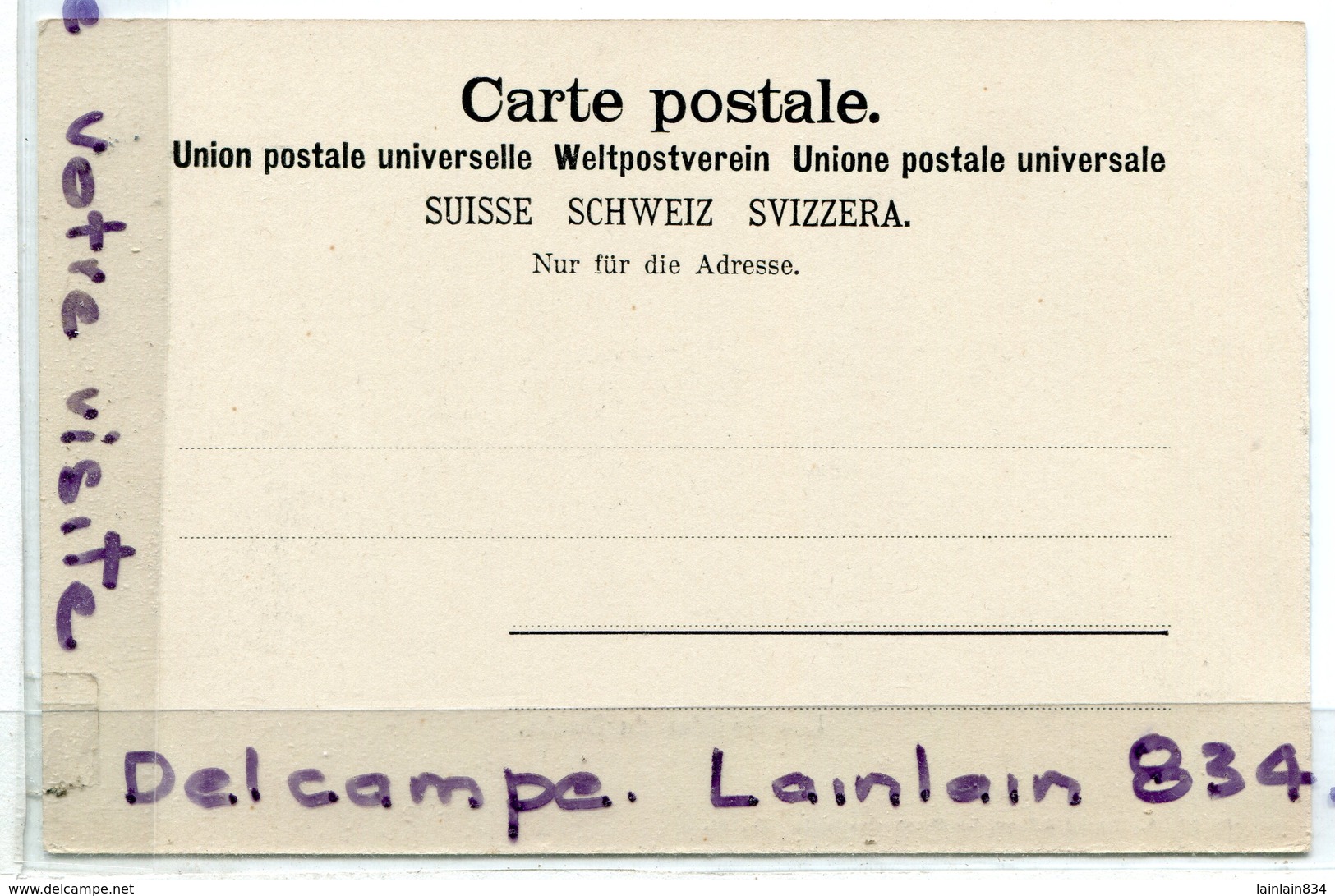 - 80192 - Les Rapides Du Doubs, Avant La Chute, Précurseur, édit La Chaux De Fonds, écrite, 1905, TTBE, Scans. - Other & Unclassified